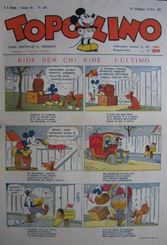Topolino (giornale) # 20