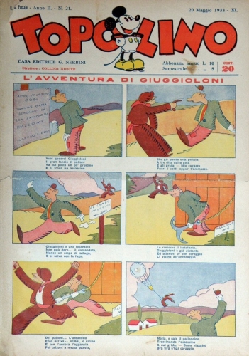 Topolino (giornale) # 21