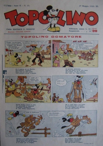 Topolino (giornale) # 22