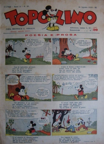 Topolino (giornale) # 35