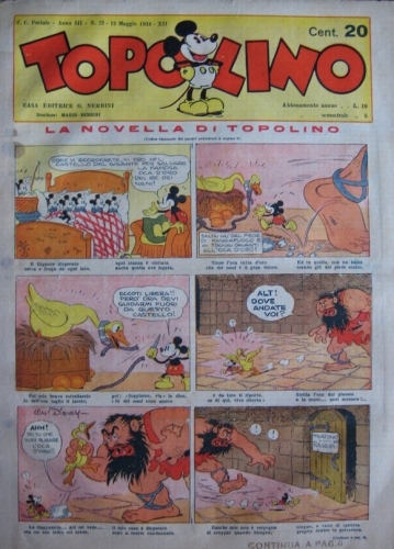 Topolino (giornale) # 72