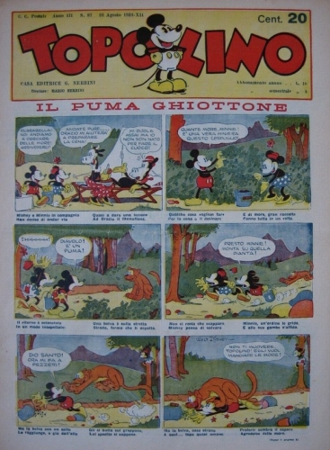 Topolino (giornale) # 87