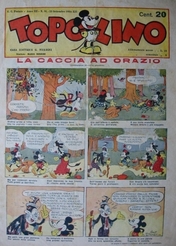 Topolino (giornale) # 91