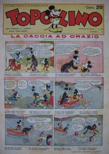 Topolino (giornale) # 92
