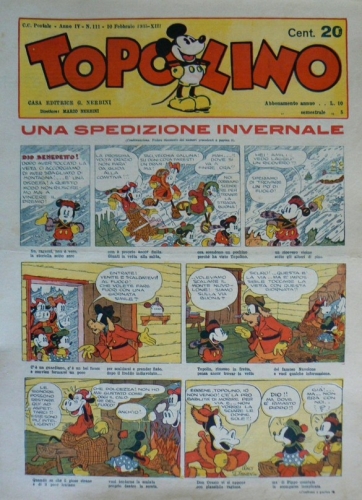 Topolino (giornale) # 111