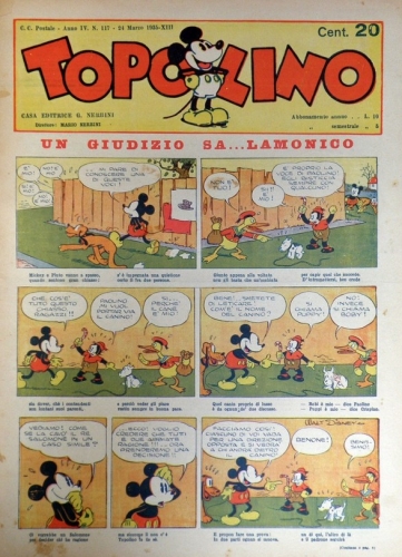 Topolino (giornale) # 117