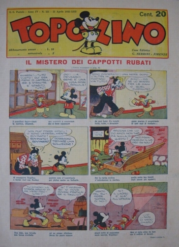 Topolino (giornale) # 121