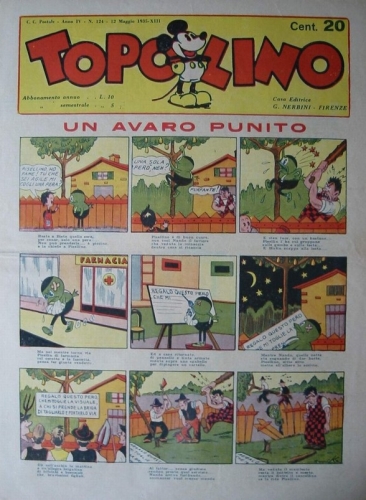 Topolino (giornale) # 124