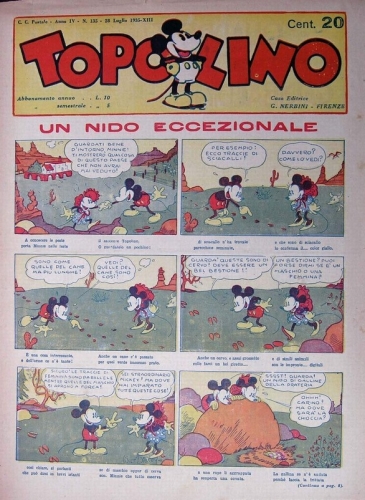 Topolino (giornale) # 135