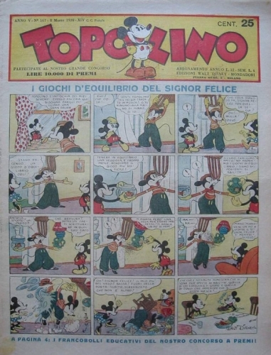 Topolino (giornale) # 167