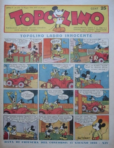 Topolino (giornale) # 178