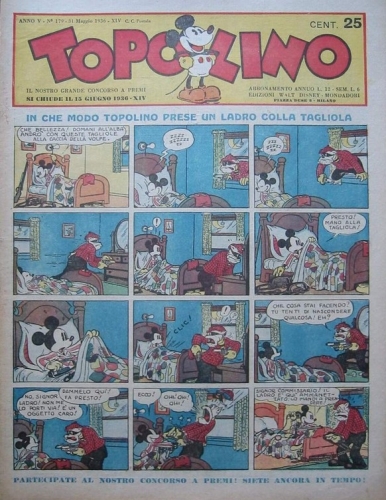 Topolino (giornale) # 179