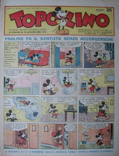 Topolino (giornale) # 180