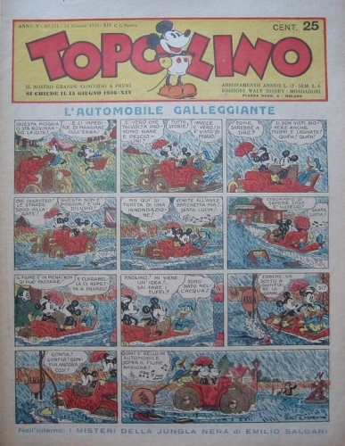 Topolino (giornale) # 181