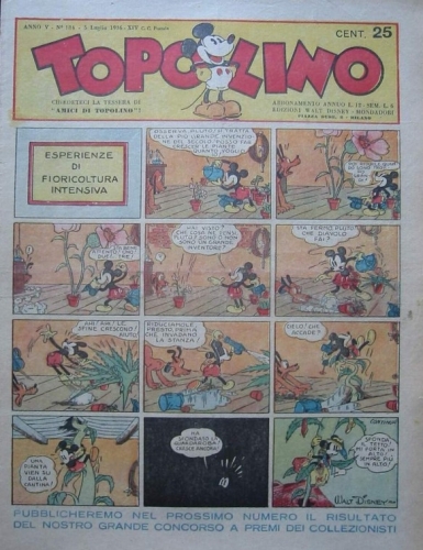 Topolino (giornale) # 184
