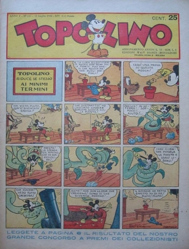 Topolino (giornale) # 185