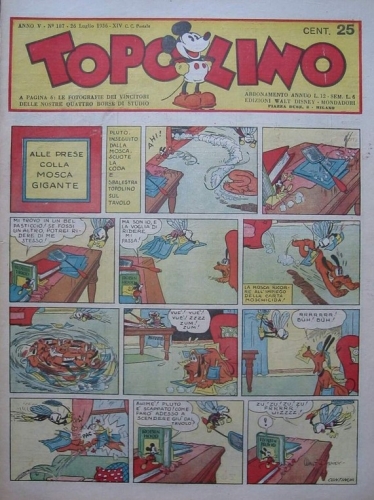 Topolino (giornale) # 187