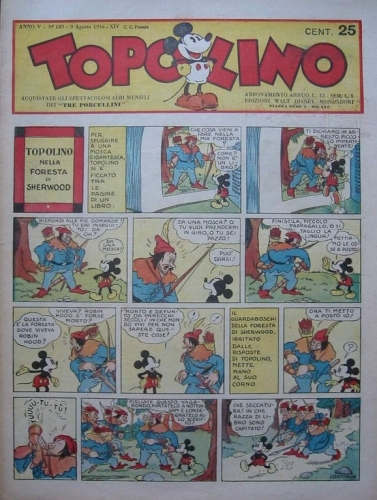 Topolino (giornale) # 189