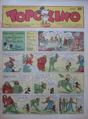 Topolino (giornale) # 191