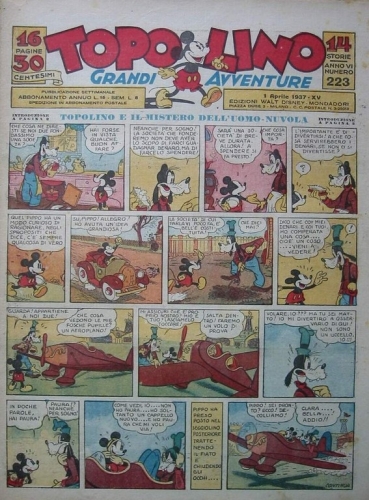 Topolino (giornale) # 223
