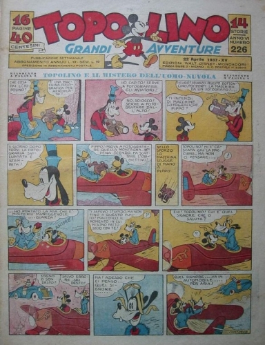 Topolino (giornale) # 226