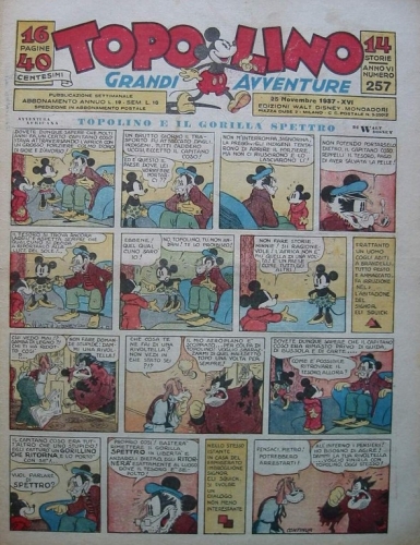 Topolino (giornale) # 257