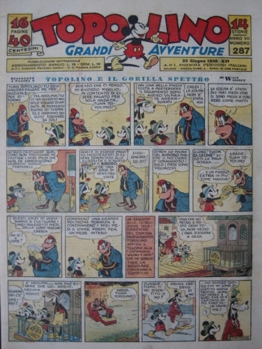 Topolino (giornale) # 287