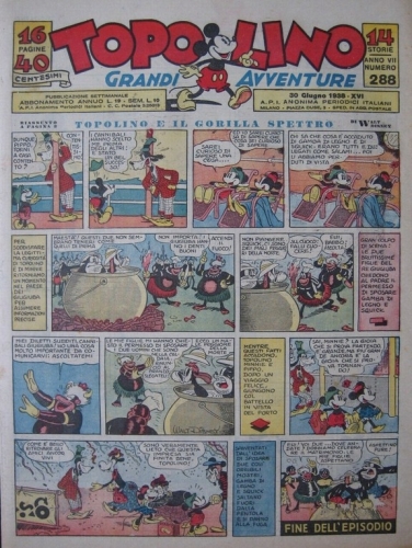 Topolino (giornale) # 288