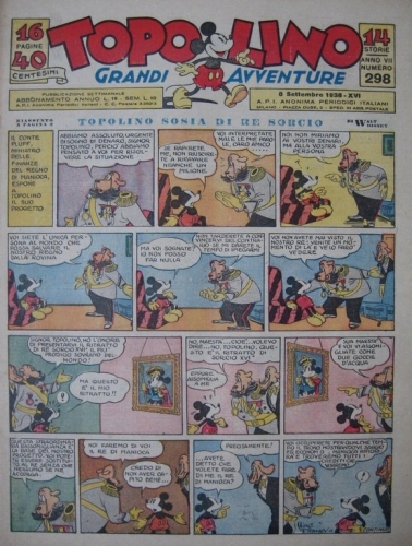 Topolino (giornale) # 298