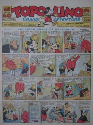 Topolino (giornale) # 308