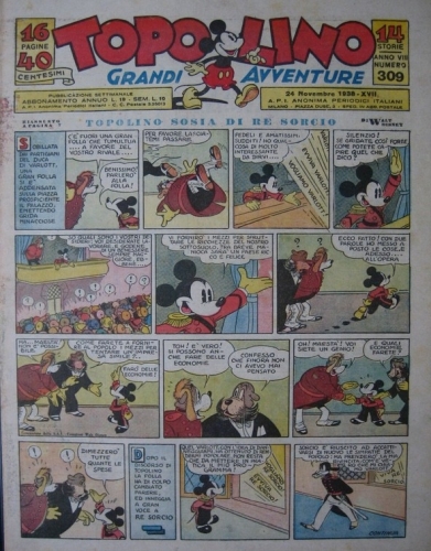 Topolino (giornale) # 309