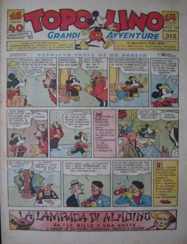 Topolino (giornale) # 312