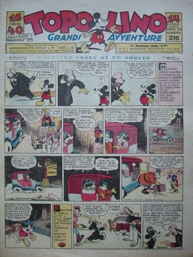 Topolino (giornale) # 316