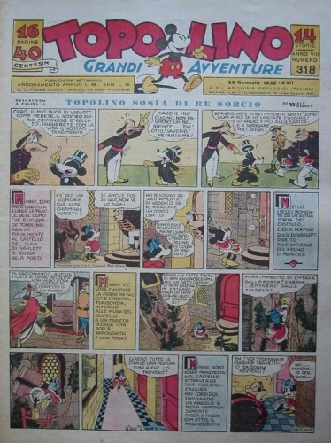 Topolino (giornale) # 318