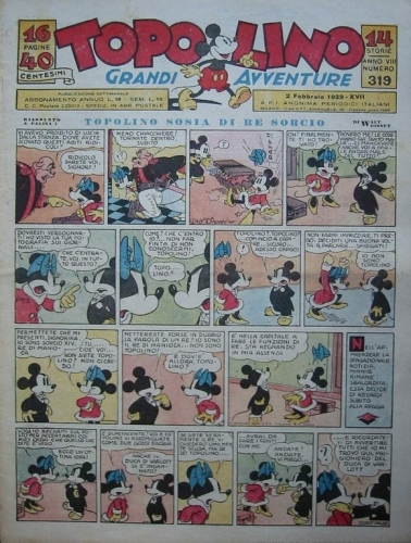 Topolino (giornale) # 319