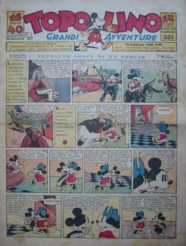 Topolino (giornale) # 321