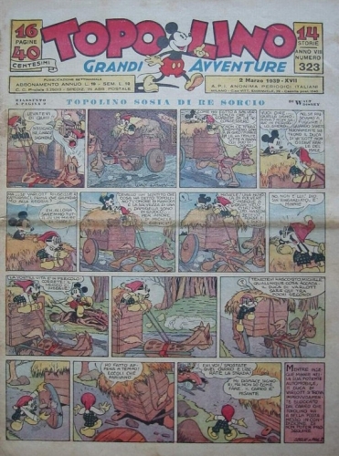 Topolino (giornale) # 323