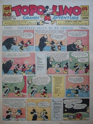 Topolino (giornale) # 325