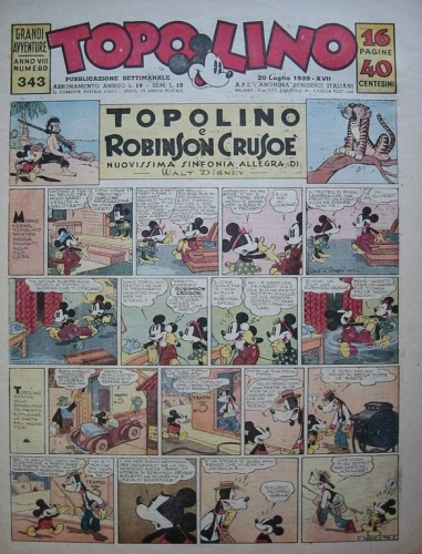 Topolino (giornale) # 343