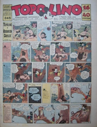Topolino (giornale) # 345