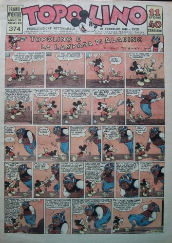 Topolino (giornale) # 374