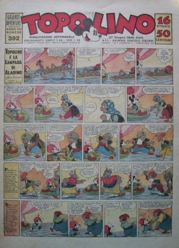 Topolino (giornale) # 392