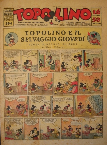 Topolino (giornale) # 394
