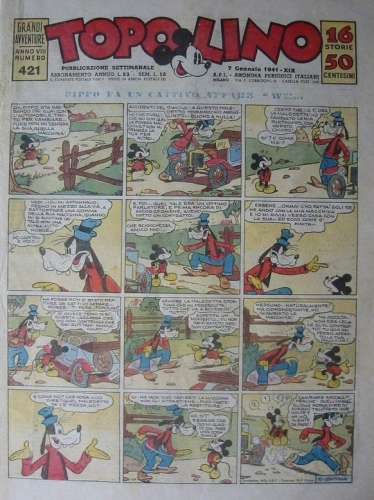 Topolino (giornale) # 421