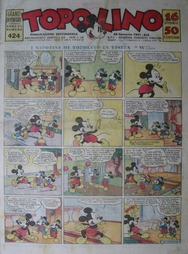 Topolino (giornale) # 424