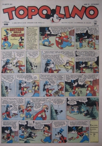 Topolino (giornale) # 599