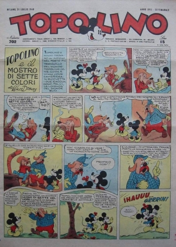 Topolino (giornale) # 702