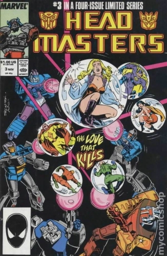 The Transformers: Headmasters # 3