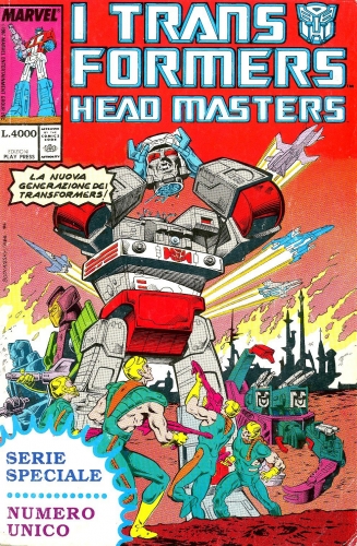 Transformers Head Masters # 1