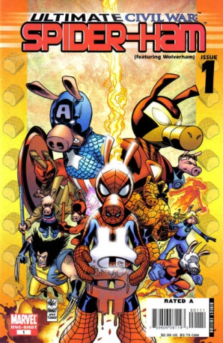 Ultimate Civil War: Spider-Ham # 1